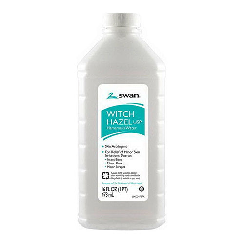 Swan Witch Hazel Usp Hamamelis Water, Astringent, 16 Oz